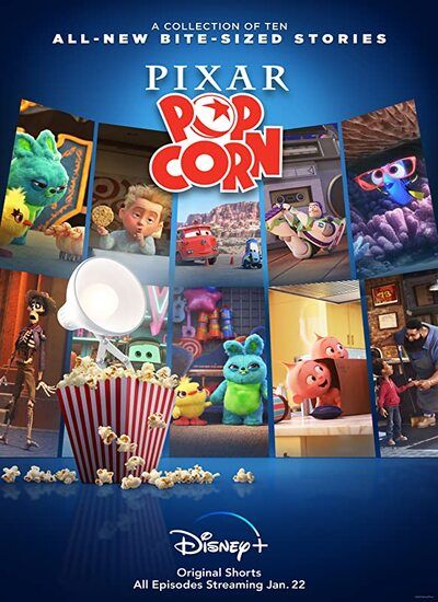 معرفی انیمیشن پیکسار پاپ کورن Pixar Popcorn 2021 با دوبله فارسی